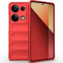 Защитный чехол Deexe Terra Case для Xiaomi Redmi Note 14S - Red: фото 1 из 6