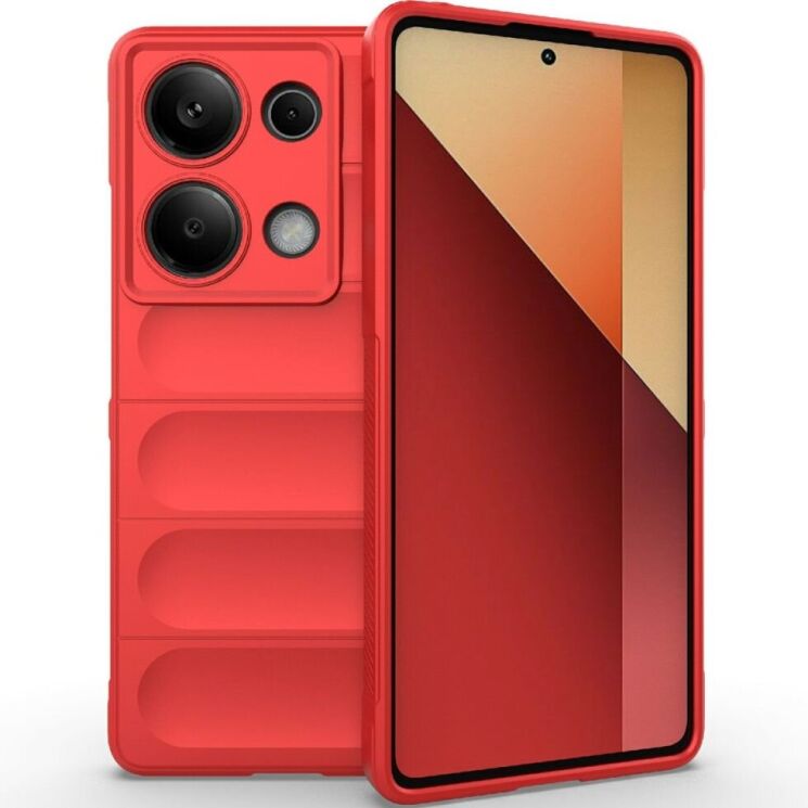 Защитный чехол Deexe Terra Case для Xiaomi Redmi Note 14S - Red: фото 1 из 6