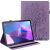 Захисний чохол Deexe Tree Print для Lenovo Tab P11 Pro Gen 2 - Purple: фото 1 з 11