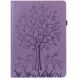 Защитный чехол Deexe Tree Print для Lenovo Tab P11 Pro Gen 2 - Purple (312114V). Фото 4 из 11