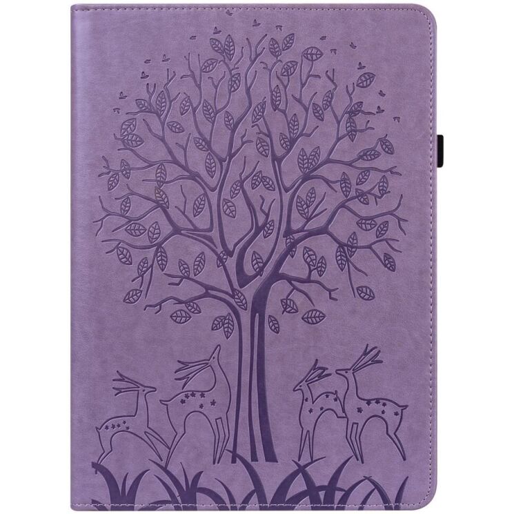 Защитный чехол Deexe Tree Print для Lenovo Tab P11 Pro Gen 2 - Purple: фото 4 из 11
