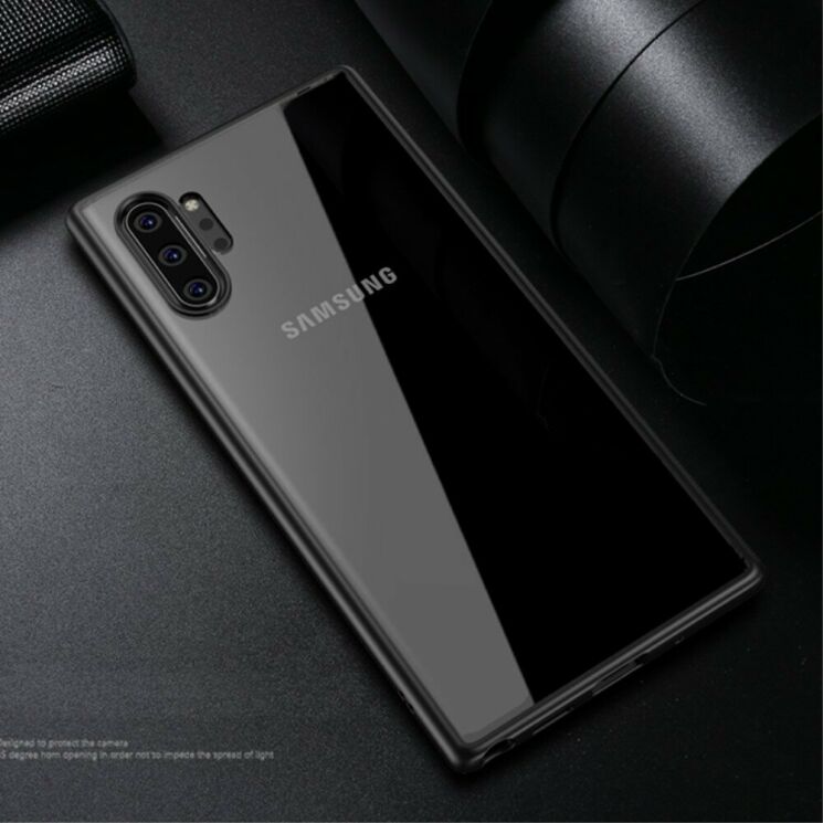 Захисний чохол для IPAKY Clear BackCover Samsung Galaxy Note 10+ (N975) - Black: фото 1 з 8
