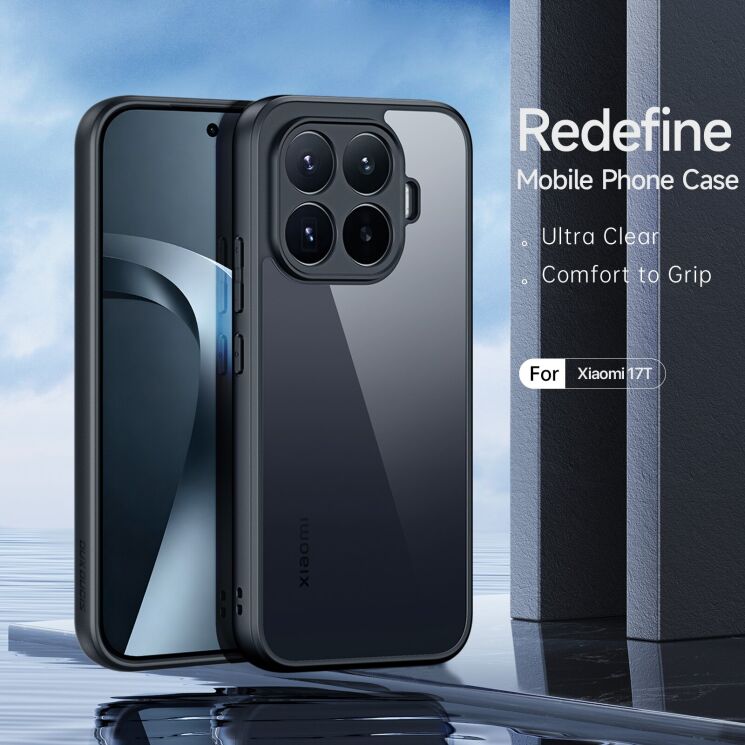 Защитный чехол DUX DUCIS Aimo Series для Xiaomi 17T - Black: фото 3 из 9