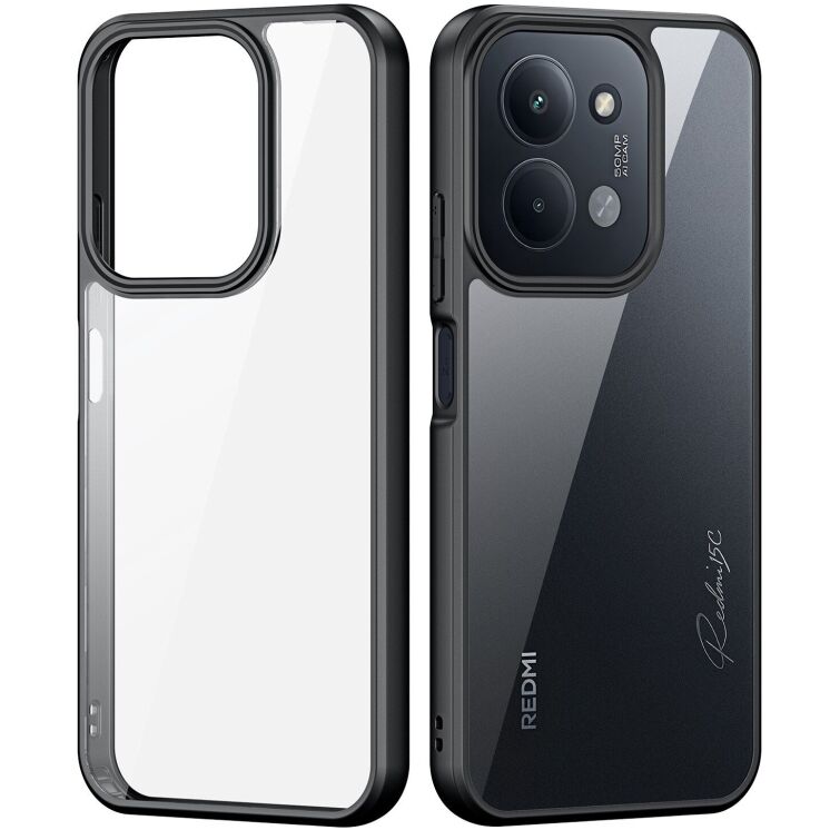 Захисний чохол DUX DUCIS Aimo Series для Xiaomi Redmi 15C - Black: фото 2 з 9