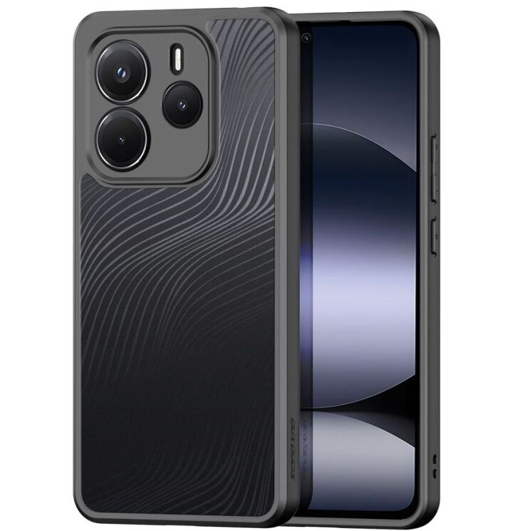 Защитный чехол DUX DUCIS Aimo Series для Xiaomi Redmi Note 14 4G - Black: фото 1 из 6