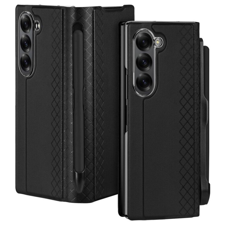 Защитный чехол DUX DUCIS Bril Series (S Pen) для Samsung Galaxy Fold 6 - Black: фото 2 из 12