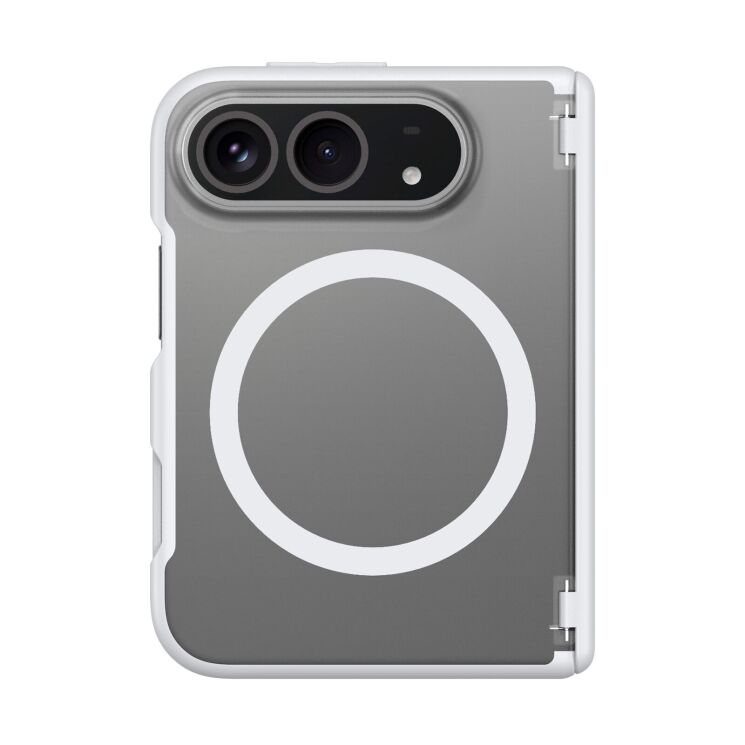 Захисний чохол Dux Ducis Expn Series Magnetic (FF) для iPhone Duo - White (435006W) Захисний чохол Dux Ducis Expn Series Magnetic (FF) для iPhone Duo - White: фото 3 з 12