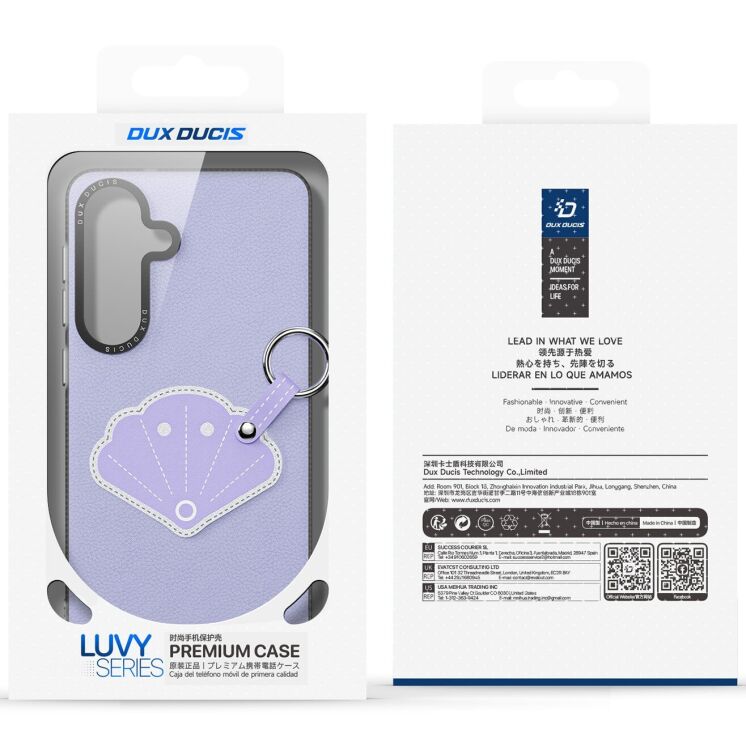 Захисний чохол DUX DUCIS Luvy Series для Samsung Galaxy S26 Plus - Blue (404326L) Захисний чохол DUX DUCIS Luvy Series для Samsung Galaxy S26 Plus - Blue: фото 13 з 13