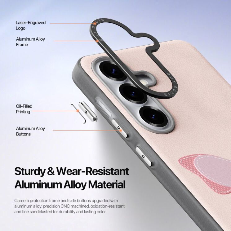 Захисний чохол DUX DUCIS Luvy Series для Samsung Galaxy S26 Plus - Blue (404326L) Захисний чохол DUX DUCIS Luvy Series для Samsung Galaxy S26 Plus - Blue: фото 9 з 13