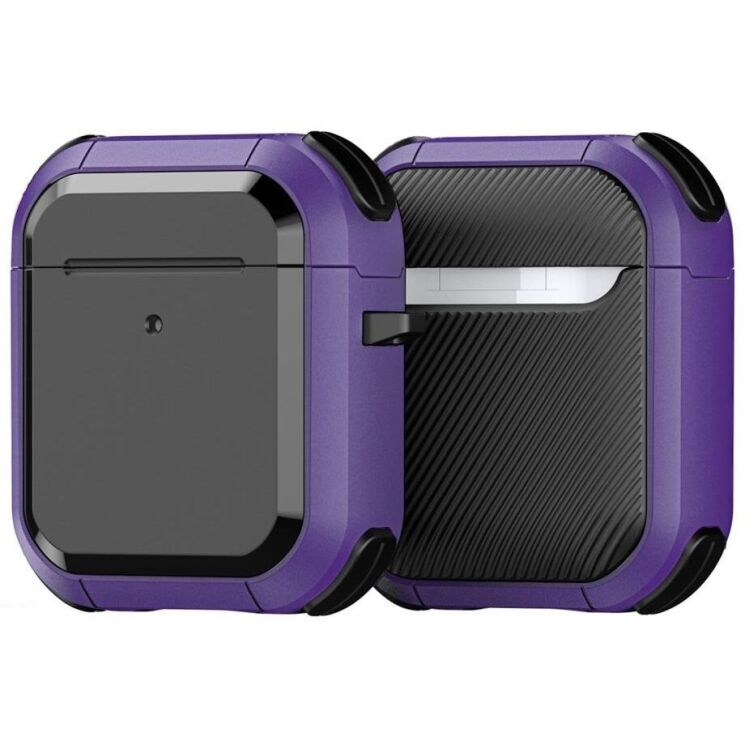 Защитный чехол DUX DUCIS PECA Series для Apple AirPods 1 / 2 - Purple: фото 2 из 18