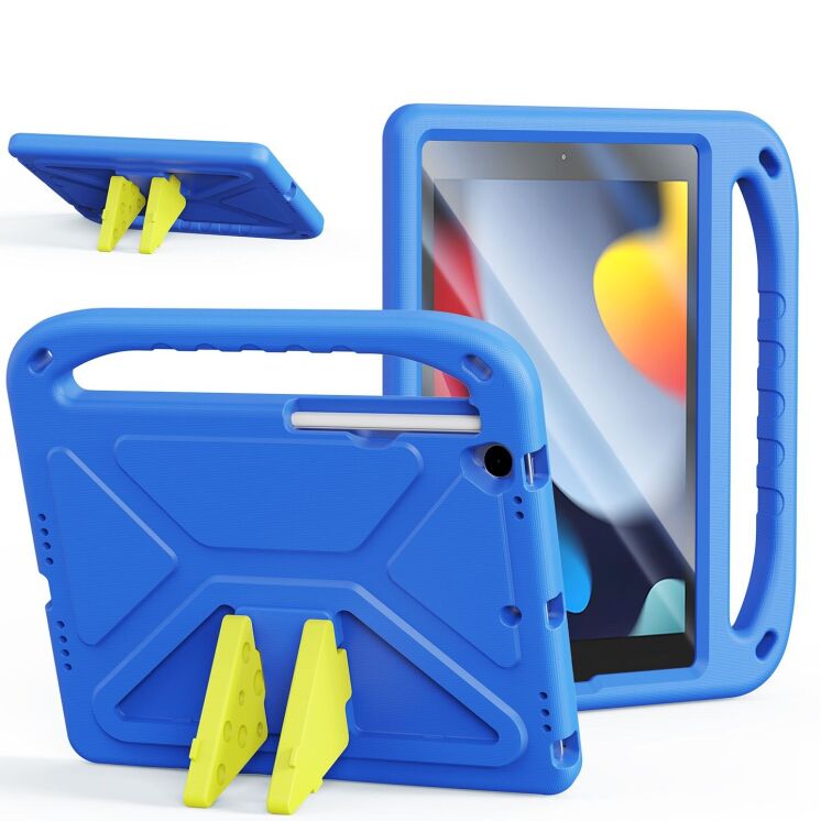 Защитный чехол DUX DUCIS Puff Series для Apple iPad 10.2 7/8/9 Gen (2019/2020/2021) - Blue: фото 1 из 9