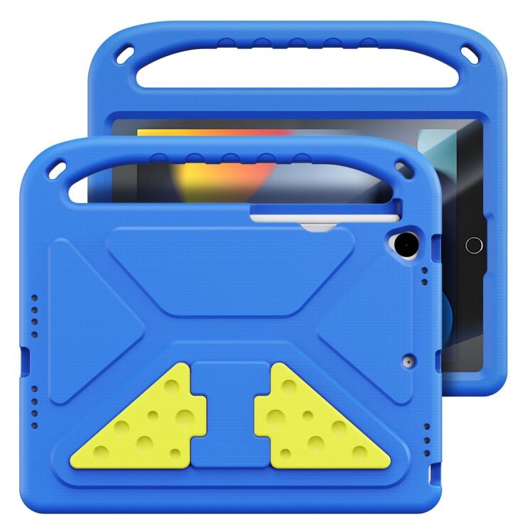 Защитный чехол DUX DUCIS Puff Series для Apple iPad 10.2 7/8/9 Gen (2019/2020/2021) - Blue: фото 2 из 9