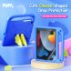 Защитный чехол DUX DUCIS Puff Series для Apple iPad 10.2 7/8/9 Gen (2019/2020/2021) - Blue (248771L). Фото 3 из 9