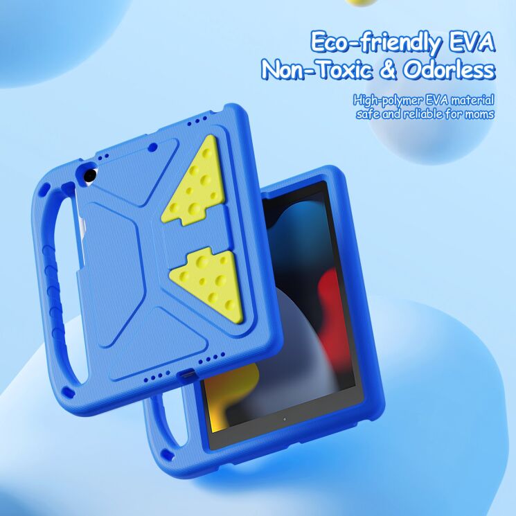 Защитный чехол DUX DUCIS Puff Series для Apple iPad 10.2 7/8/9 Gen (2019/2020/2021) - Blue: фото 4 из 9