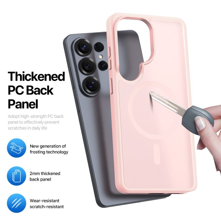 Захисний чохол DUX DUCIS Yind Series MagSafe для Samsung Galaxy S26 Ultra - Black: фото 8 з 10