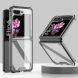 Защитный чехол GKK AirBag для Samsung Galaxy Flip 6 - Transparent Black (357510H). Фото 1 из 7