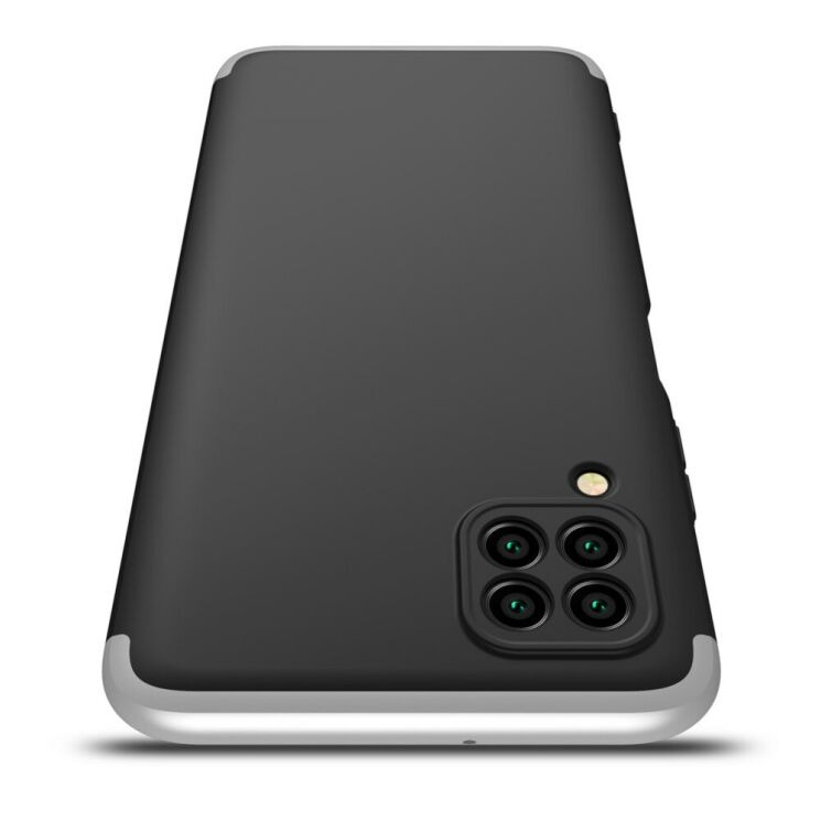 Захисний чохол GKK Double Dip Case для Huawei P40 Lite - Black / Silver: фото 5 з 8
