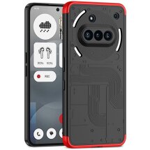 Защитный чехол GKK Double Dip Case для Nothing Phone (3a) - Red / Black: фото 1 из 8
