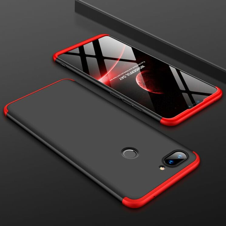 Защитный чехол GKK Double Dip Case для Xiaomi Mi 8 Lite - Black / Red: фото 10 из 17