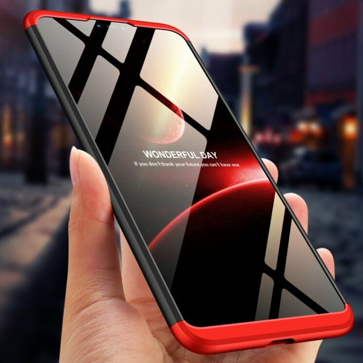 Защитный чехол GKK Double Dip Case для Xiaomi Mi 8 Lite - Black / Red: фото 4 из 17