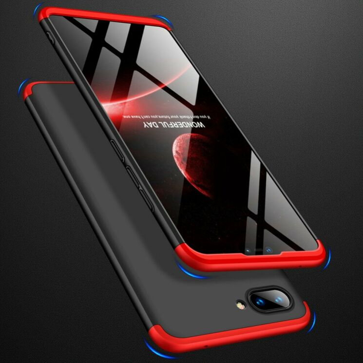 Защитный чехол GKK Double Dip Case для Xiaomi Mi 8 Lite - Black / Red: фото 2 из 17
