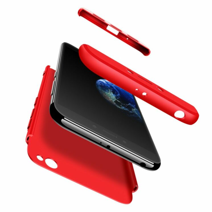 Защитный чехол GKK Double Dip Case для Xiaomi Redmi Go - Red: фото 3 из 10