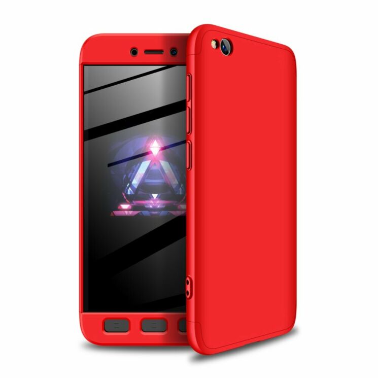 Защитный чехол GKK Double Dip Case для Xiaomi Redmi Go - Red: фото 1 из 10