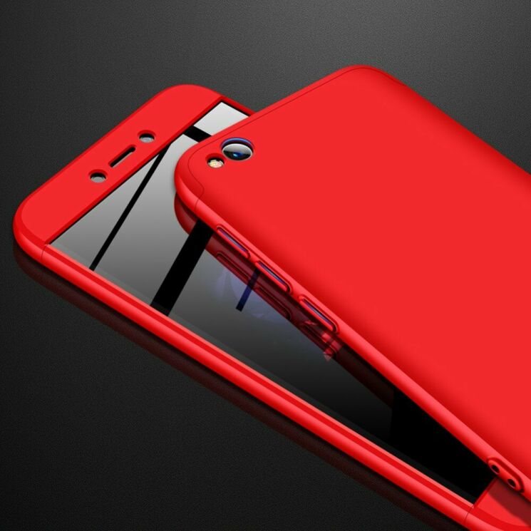 Защитный чехол GKK Double Dip Case для Xiaomi Redmi Go - Red: фото 2 из 10