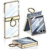 Защитный чехол GKK Hinge Ring для Samsung Galaxy Flip 7 - Champagne Gold: фото 1 из 10
