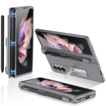 Защитный чехол GKK Magnetic Cover (Pen Slot) для Samsung Galaxy Fold 3 - Grey: фото 1 из 7
