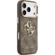 Захисний чохол Guess 4G Big 4G Classic Logo для iPhone 18 Pro Max / 17 Pro Max (GUHCP18X4GMGCBR) - Brown / Gold (423955ZF). Фото 3 з 7