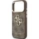 Захисний чохол Guess 4G Big 4G Classic Logo для iPhone 18 Pro Max / 17 Pro Max (GUHCP18X4GMGCBR) - Brown / Gold (423955ZF). Фото 5 з 7