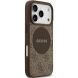 Защитный чехол Guess 4G Circle Classic Logo MagSafe для iPhone 17 Pro Max (GUHMP17XP4PGRSGW) - Brown (402878Z). Фото 4 из 8