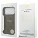 Защитный чехол Guess 4G Ring Classic Logo MagSafe для iPhone 17 Pro Max (GUHMP17XG4GFRW) - Brown (402883Z). Фото 8 из 8