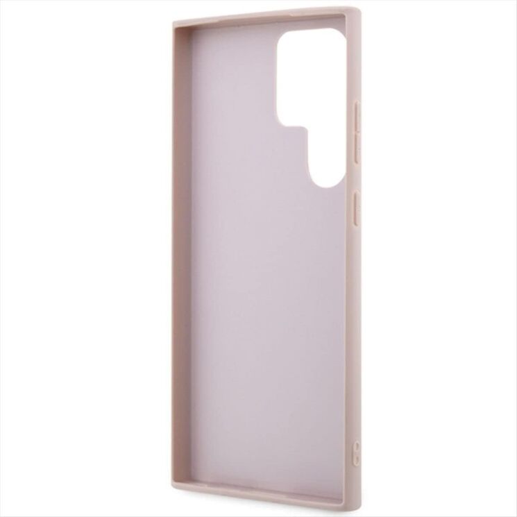 Защитный чехол Guess Big Metal Logo для Samsung Galaxy S23 Ultra (S918) - Pink: фото 6 из 8