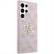 Защитный чехол Guess Big Metal Logo для Samsung Galaxy S23 Ultra (S918) - Pink (321063P). Фото 4 из 8