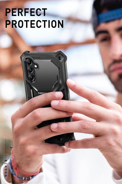 Защитный чехол i-Blason Armorbox by Supcase (FP) для Samsung Galaxy S24 FE (S721) 843439151574 - Black: фото 11 из 11
