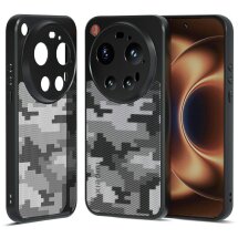 Захисний чохол IBMRS Military для Xiaomi 17 Ultra - Grid Camouflage: фото 1 з 7
