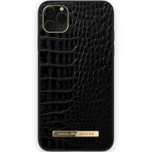 Защитный чехол iDeal Of Sweden Neo Noir Croco для Apple iPhone 12 / iPhone 12 Pro - Black: фото 1 из 5