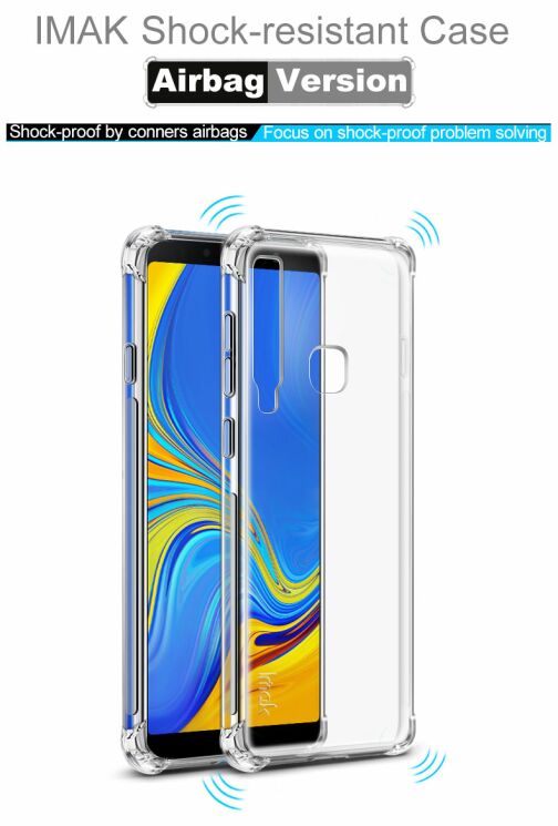 Чохол з посиленими кутами IMAK Airbag MAX Case для Samsung Galaxy A9 2018 (A920) - Transparent: фото 6 з 13