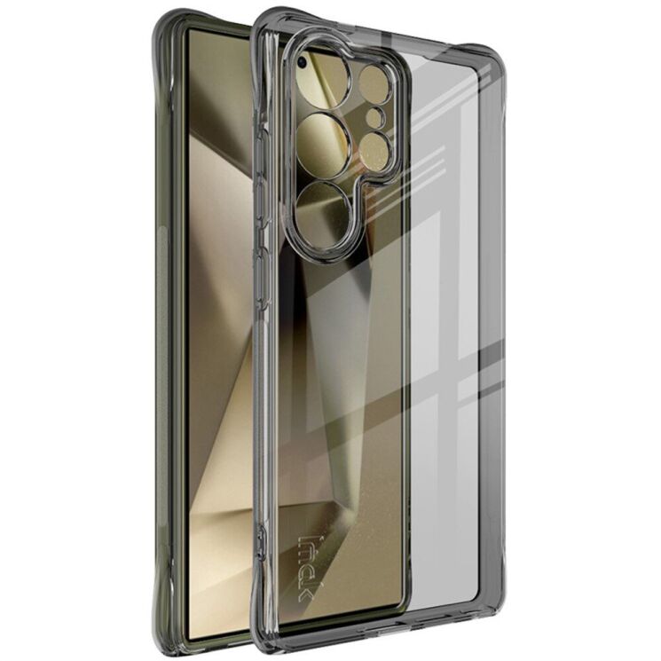 Защитный чехол IMAK Airbag MAX Case для Samsung Galaxy S25 Ultra (S938) - Transparent Black: фото 1 из 7
