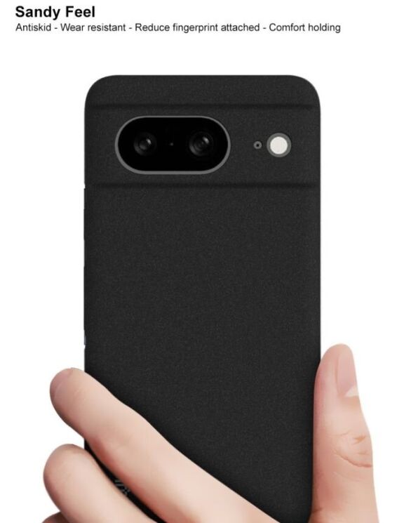 Защитный чехол IMAK Cowboy Hard Shell для Google Pixel 8 - Matte Black: фото 8 из 8