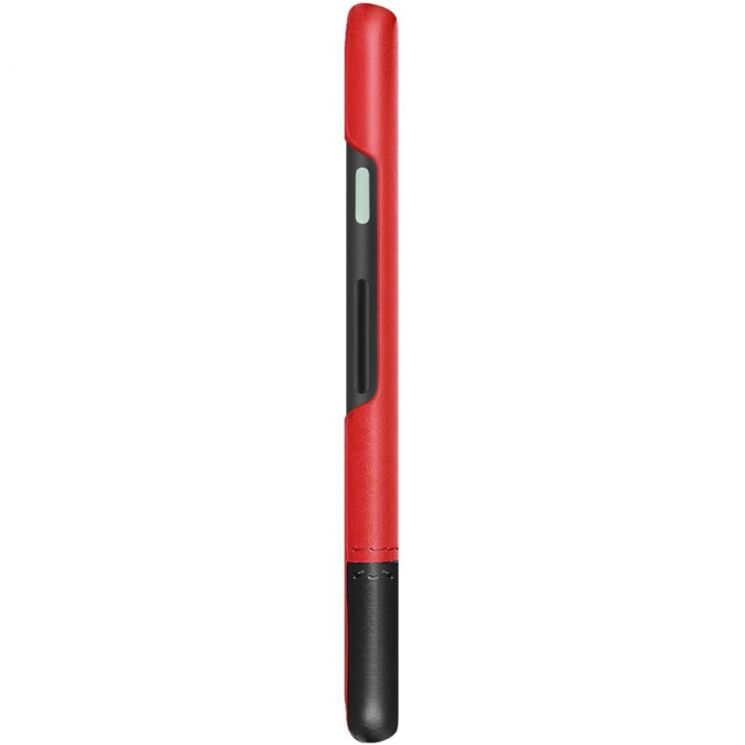 Захисний чохол IMAK Leather Series для Google Pixel 4A - Red / Black: фото 5 з 13