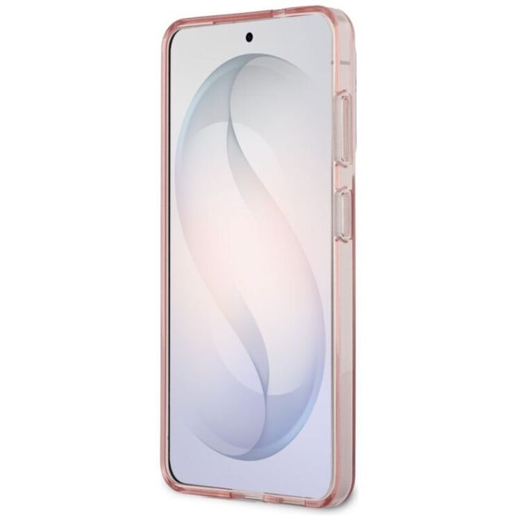 Захисний чохол Karl Lagerfeld IML Repeated Choupette MagSafe для Samsung Galaxy S26 (S942) KLHMS26SHMKBCHOP - Pink: фото 5 з 8