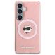 Захисний чохол Karl Lagerfeld IML Repeated Choupette MagSafe для Samsung Galaxy S26 (S942) KLHMS26SHMKBCHOP - Pink (407280P). Фото 2 з 8