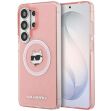 Защитный чехол Karl Lagerfeld IML Repeated Choupette MagSafe для Samsung Galaxy S26 (S942) KLHMS26SHMKBCHOP - Pink (407280P)