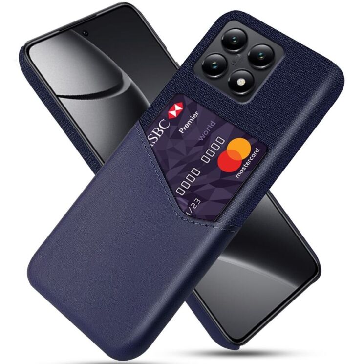 Защитный чехол KSQ Business Pocket для Xiaomi 14T - Blue: фото 1 из 4