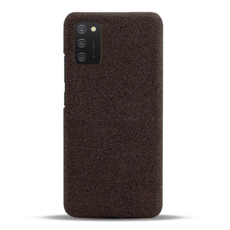 Защитный чехол KSQ Cloth Style для Samsung Galaxy A02s (A025) - Brown: фото 3 из 6