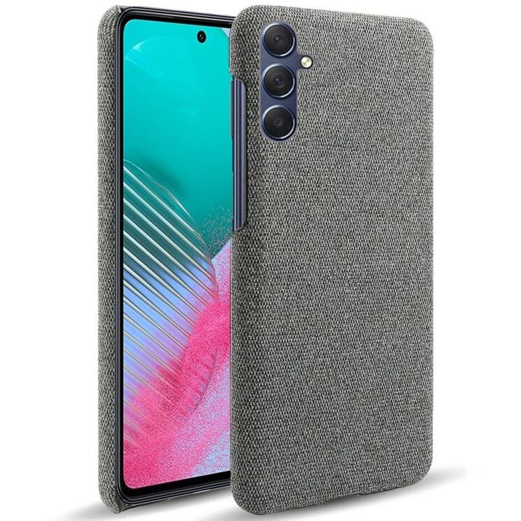 Защитный чехол KSQ Cloth Style для Samsung Galaxy A24 (A245) - Grey: фото 1 из 5
