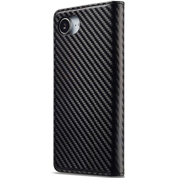 Защитный чехол LC.IMEEKE Carbon Fiber для Apple iPhone 16e - Vertical Stripe: фото 5 из 11